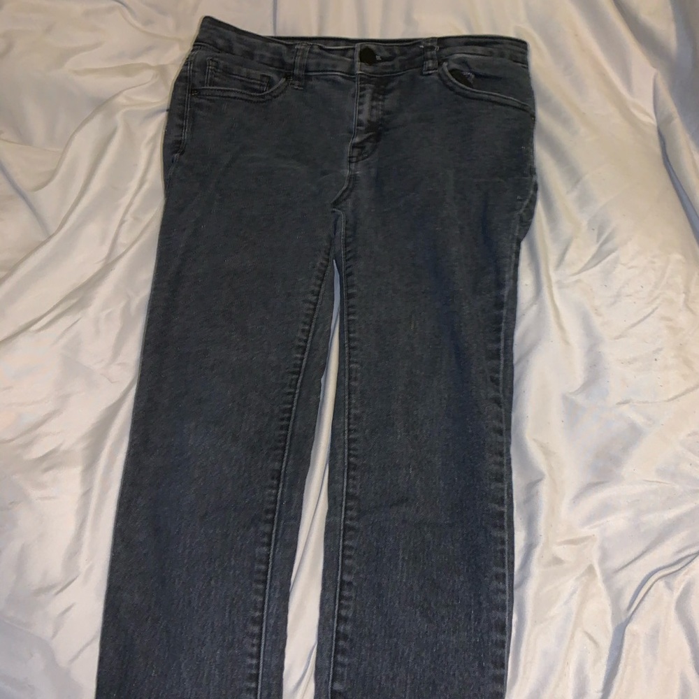 black skinny jeans